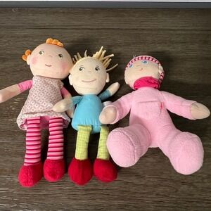 HABA Snug Up Soft Doll Plush Bundle Lot of 3